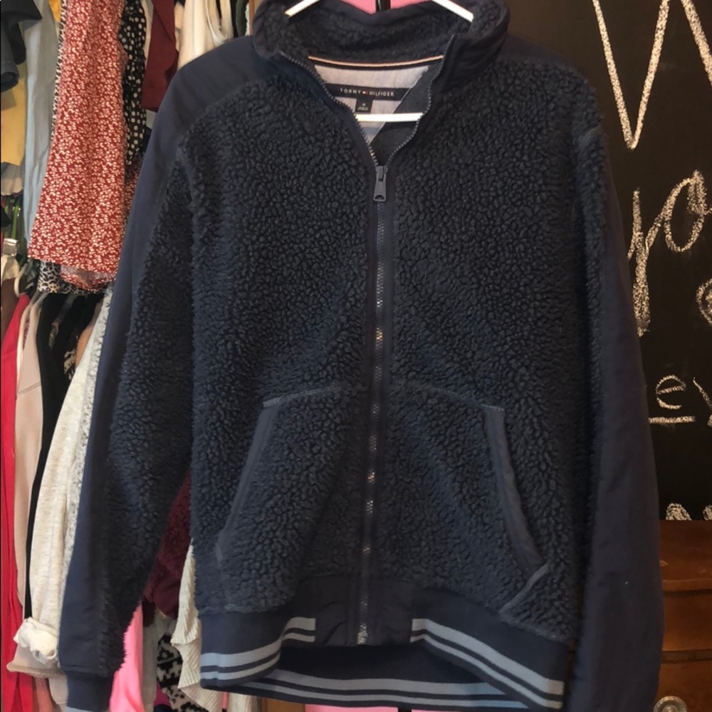 Tommy Hilfiger Fleece Bomber Jacket